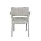 Chaise empilable FEROS Rocco avec accoudoirs - Sable