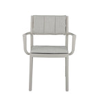 Chaise empilable FEROS Rocco avec accoudoirs - Sable