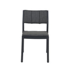 Chaise empilable FEROS Rocco - Noir