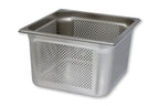Bac GN Rieber en acier inoxydable GN 2/3 perforé - 200 mm, capacité : 15,3 litres, Modèle 23 204