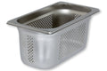 Bac GN Rieber en acier inoxydable GN 1/3 perforé - 150 mm, capacité : 4,9 litres, modèle 13 154