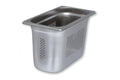 Bac GN Rieber en acier inoxydable GN 1/3 perforé - 200 mm, capacité : 6,6 litres, Mod. 13 204