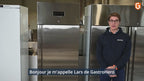 Gastronomie Kühlschrank ECO 700 GN 2/1 Monoblock , 616 Liter Kühlraumvolumen, 3 verstellbare Einlegeböden, Robuste Bauweise, Edelstahl