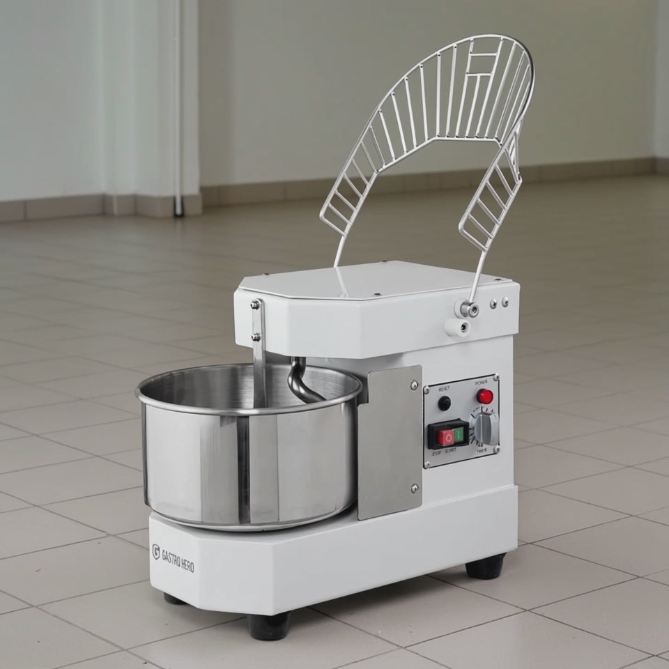 Pétrin à spirale ECO 8 230 V - tête fixe